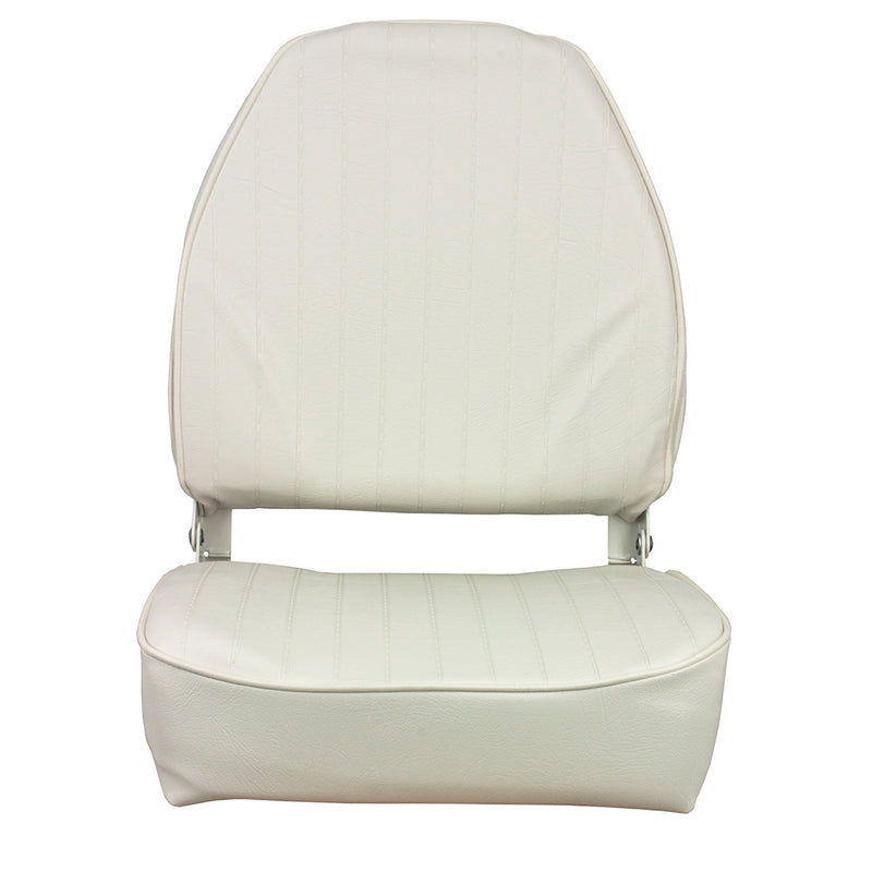 Load image into Gallery viewer, Springfield High Back Folding Seat  White 1040649
