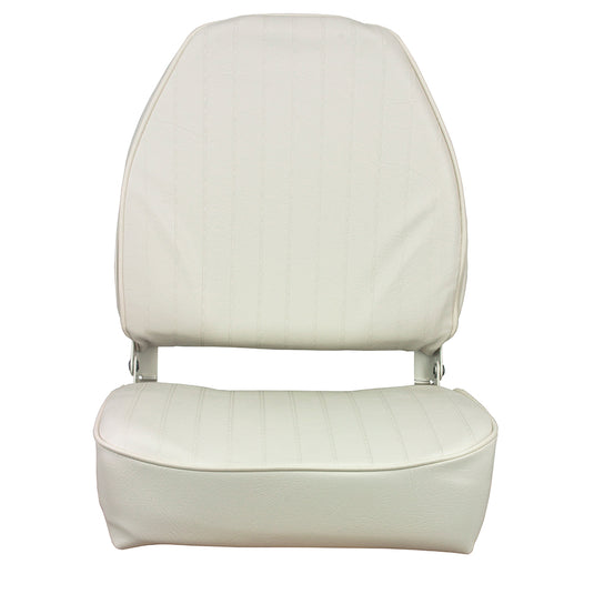 Springfield High Back Folding Seat  White 1040649