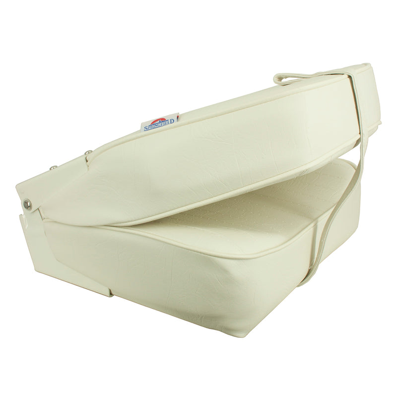 Load image into Gallery viewer, Springfield High Back Folding Seat  White 1040649
