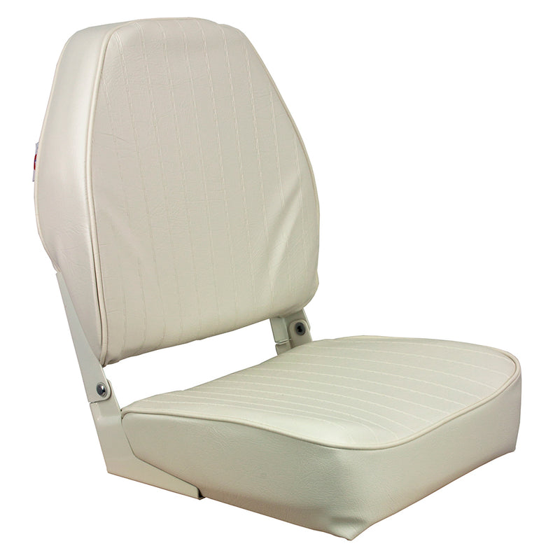 Load image into Gallery viewer, Springfield High Back Folding Seat  White 1040649
