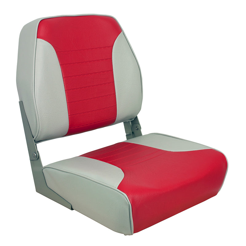 Load image into Gallery viewer, Springfield Economy MultiColor Folding Seat  GreyRed 1040655
