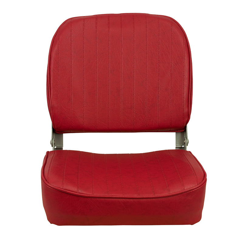 Load image into Gallery viewer, Springfield Economy Folding Seat  Red 1040625
