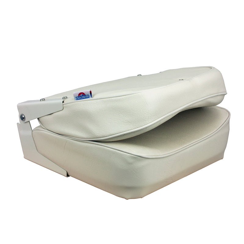 Load image into Gallery viewer, Springfield Economy Folding Seat  White 1040629
