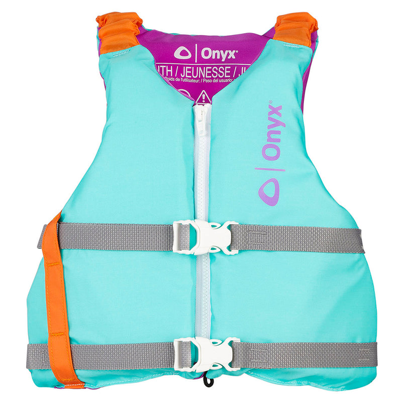 Load image into Gallery viewer, Onyx Youth Universal Paddle Vest  Aqua 12190050500221
