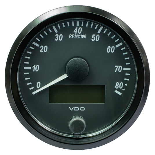 VDO SingleViu 80mm 318 Tachometer  8000 RPM A2C3833020030
