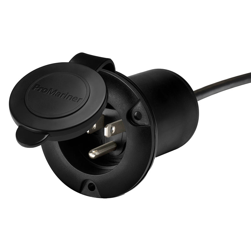 Load image into Gallery viewer, ProMariner Universal AC Plug  Black 51300
