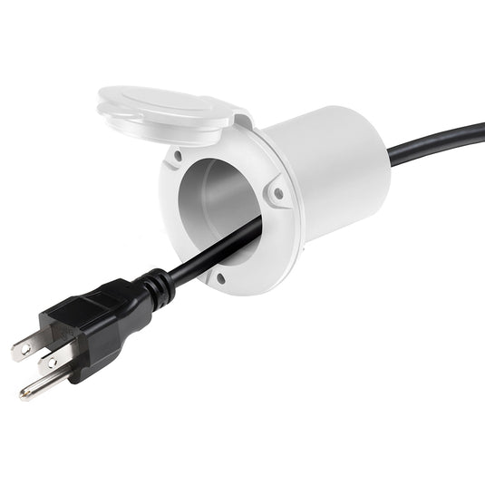 ProMariner Universal AC Plug  White 51310