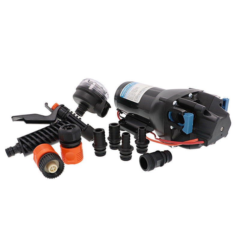 Load image into Gallery viewer, Jabsco HotShot HD4 Heavy Duty Washdown Pump  24V  4 GPM  60 PSI Q402J118N3A

