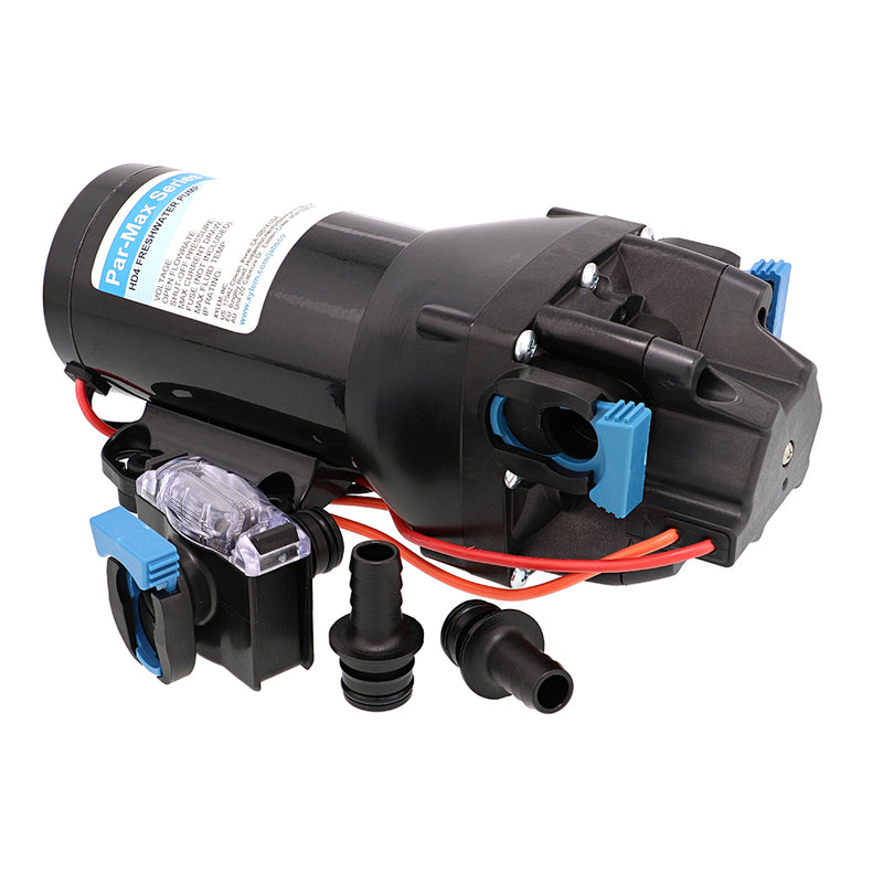 Load image into Gallery viewer, Jabsco ParMax HD4 Heavy Duty Water Pressure Pump  24V  4 GPM  40 PSI Q402J115S3A

