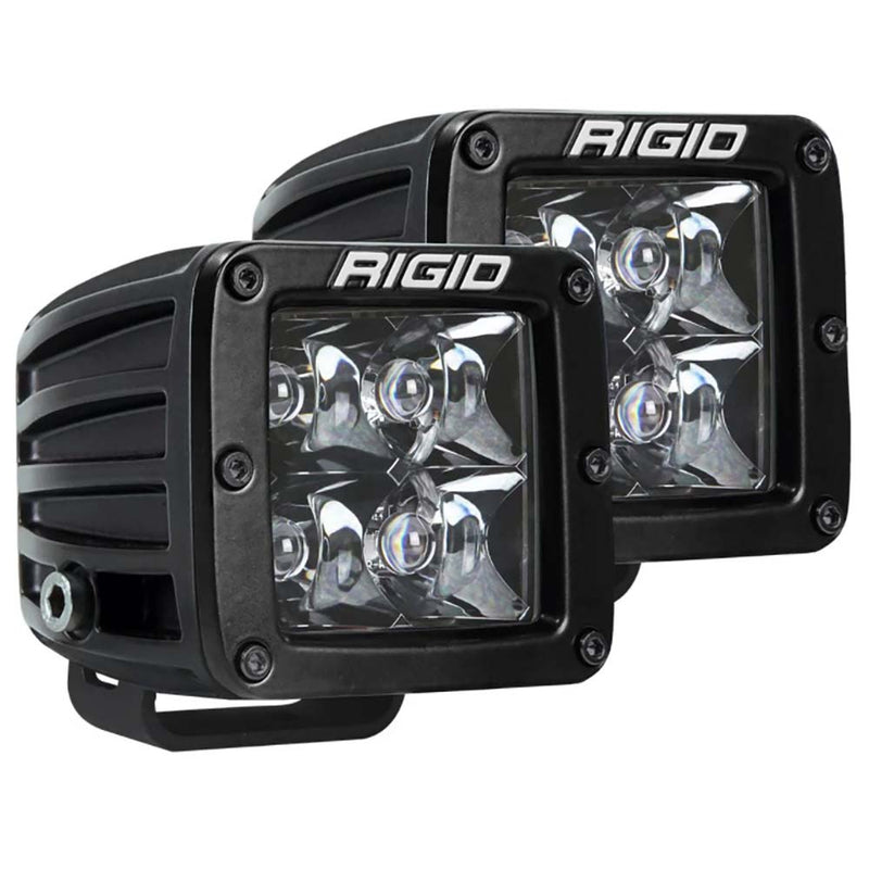 Load image into Gallery viewer, RIGID Industries DSeries Pro Dually Spot Surface Mount Pair  Midnight Edition 202213BLK

