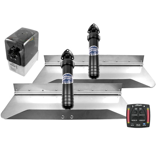 Bennett Marine 24x9 Hydraulic Trim Tab System wOne Box Indication 249OBI