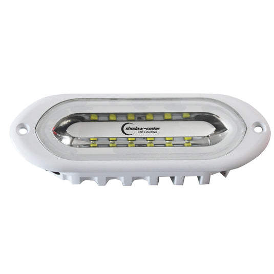 ShadowCaster SCMSL Series Flush Mount Spreader Light  White Housing  White SCMSLFGWWH
