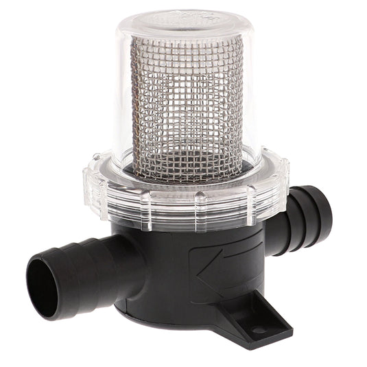 Jabsco Pumpgard InLine Strainer 34 Hose  40 Mesh 362000000