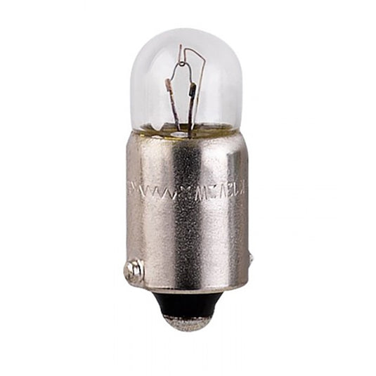 VDO Type B  White Metal Base Bulb  12V  4 Pack 600804