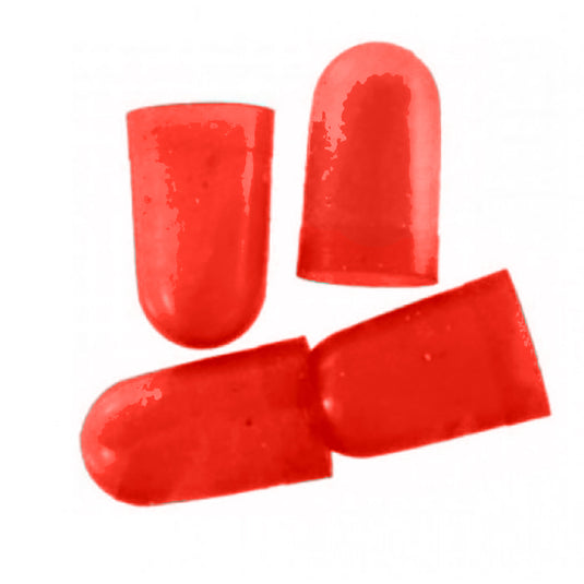 VDO Light Diffuser fType D Peanut Bulb  Red  4 Pack 600859