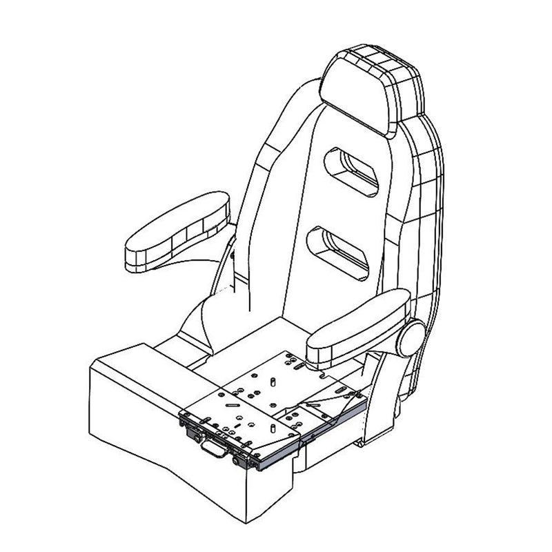 Load image into Gallery viewer, TACO Low Profile Adjustable Seat Slide M201013A
