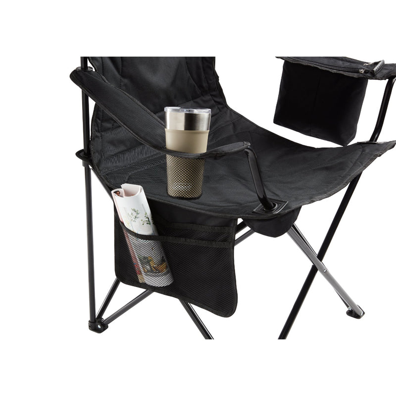 Load image into Gallery viewer, Coleman Cooler Quad Chair  Black 2000032007
