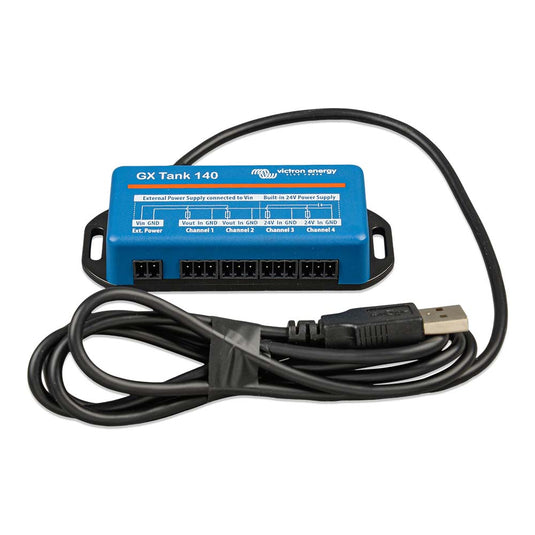 Victron GX Tank 140 Tank Monitoring f420 MA 110VDC Sensors  Monitors Up to 4 Sensors Sensor Not Included BPP920140100