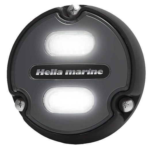 Hella Marine Apelo A1 Blue White Underwater Light  1800 Lumens  Black Housing  Charcoal Lens 016145001