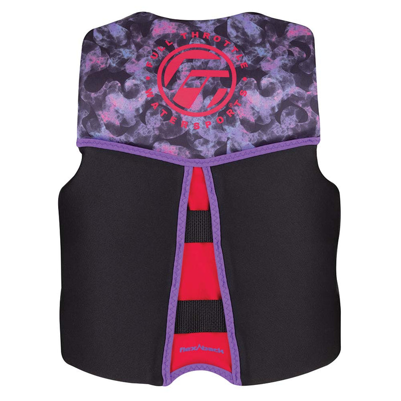Load image into Gallery viewer, Full Throttle Youth RapidDry FlexBack Life Jacket  PinkBlack 14250010500222
