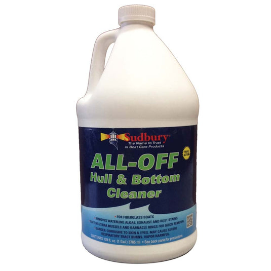 Sudbury AllOff Hull  Bottom Cleaner  Gallon 20128