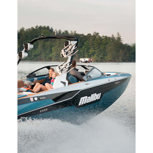 PTM Watersports VR140 Elite Mirror  Cover Combo  Titanium Grey P12848100GRMS