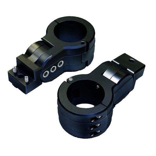 PTM Watersports Board Rack Mounts  238 Pipe Clamp Black P131982380TEBBK