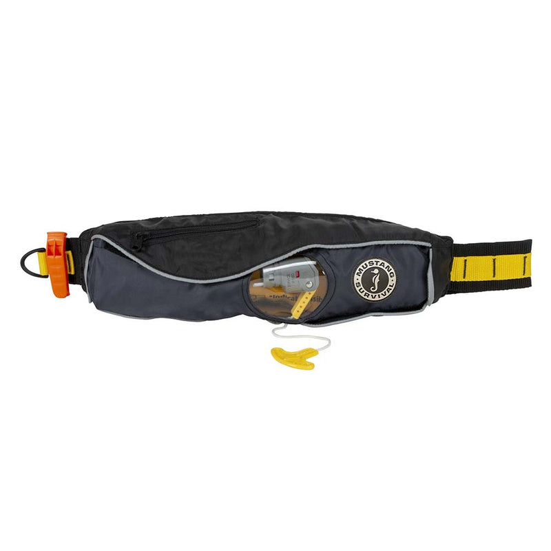 Load image into Gallery viewer, Mustang Fluid 20 Inflatable Belt Pack  BlackGrey  Manual MD40168060253
