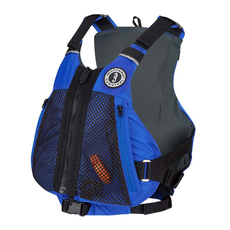 Load image into Gallery viewer, Mustang Trident Foam Vest  Blue  LargeXL MV7160131LXL216
