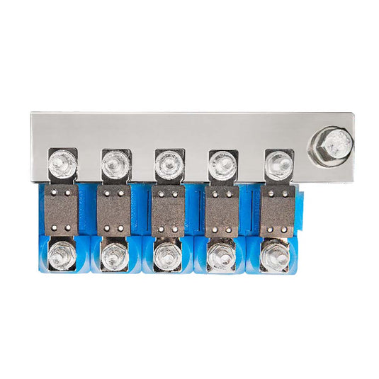 Victron Busbar to Connect 5 Mega Fuse Holders  Busbar Only Fuse Holders Sold Separately CIP100400060