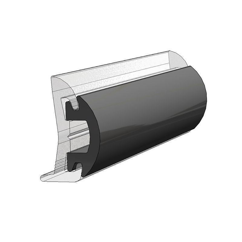 Load image into Gallery viewer, TACO 70 Flexible Black Rub Rail Insert 1316 x 12 V124144BKA701
