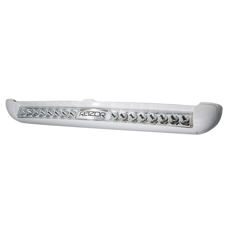 Load image into Gallery viewer, Lumitec Razor Light Bar  Spot  White Housing wInverted Logo Flush Mount 101603
