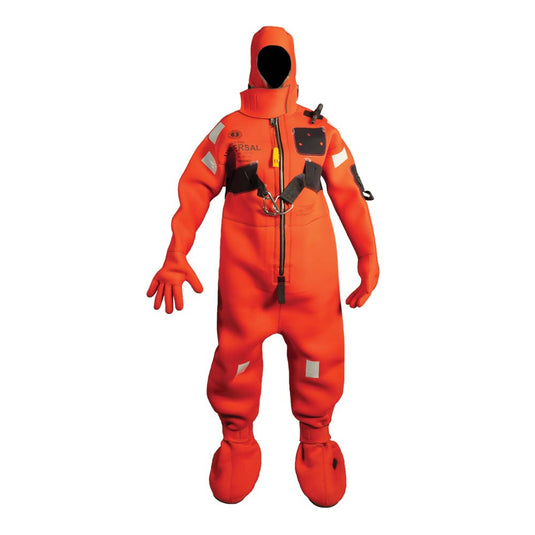 Mustang Neoprene Cold Water Immersion Suit wHarness  Red  Adult Universal MIS230HR40209