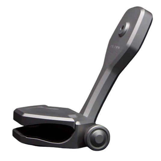 PTM Watersports ZXR361 Pivoting Mirror Bracket fNautique Boats  Titanium Grey P13371361TEBGR