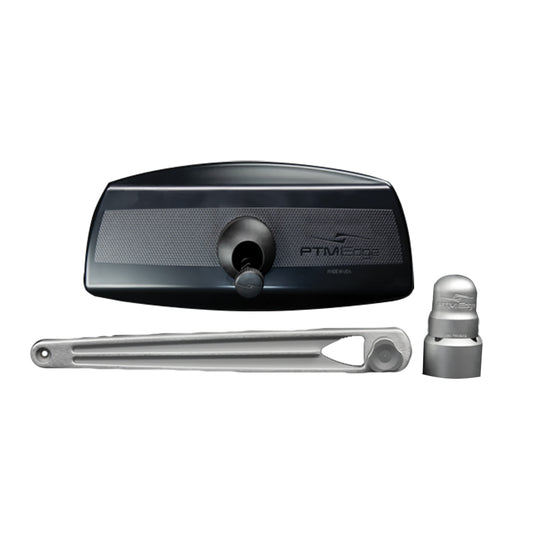 PTM Watersports UCX17 PRO Pontoon MirrorBracket Kit  Silver P13157170TEBCL