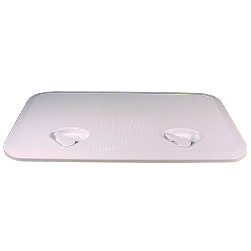 Load image into Gallery viewer, Beckson 14 x 24 Flush Hatch White  ASA Material  Acrylonitrile Styrene Acrylate HT1424AW
