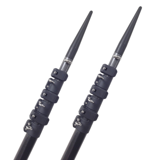 Lees 24 Telescoping Carbon Fiber Outrigger Poles fSidewinder Mount  CT3924