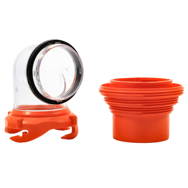 Load image into Gallery viewer, Camco RhinoFLEX Elbow  4 In 1 Adapter wSwivel Bayonet Fitting 39736
