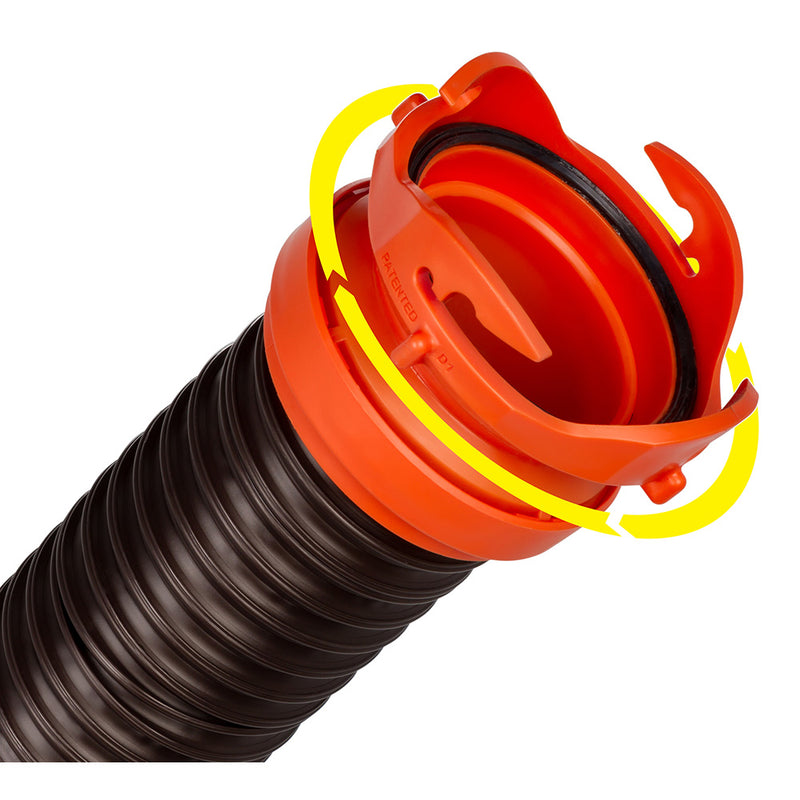 Load image into Gallery viewer, Camco RhinoFLEX 5 Sewer Hose Extension wSwivel Bayonet  Lug 39765
