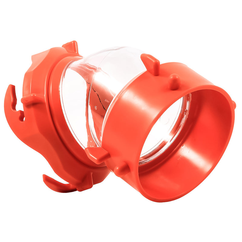 Load image into Gallery viewer, Camco RhinoFLEX 45Degree Swivel Fitting Clear 39847
