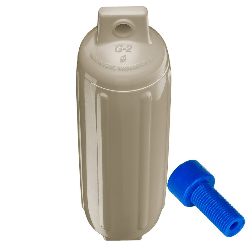 Load image into Gallery viewer, Polyform G2 Twin Eye Fender 45 x 155  Sand wAdapter G2 SAND WAIR ADAPTER
