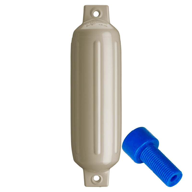Load image into Gallery viewer, Polyform G2 Twin Eye Fender 45 x 155  Sand wAdapter G2 SAND WAIR ADAPTER
