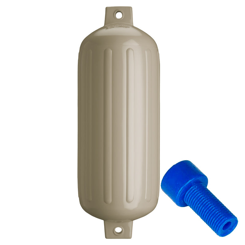 Load image into Gallery viewer, Polyform G6 Twin Eye Fender 11 x 30  Sand wAdapter  G6 SAND WAIR ADAPTER
