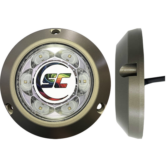 ShadowCaster SC3 Series Underwater Light  FullColor Change  12Color Standard or Unlimited Colors wShadowNET SC3CCALSM