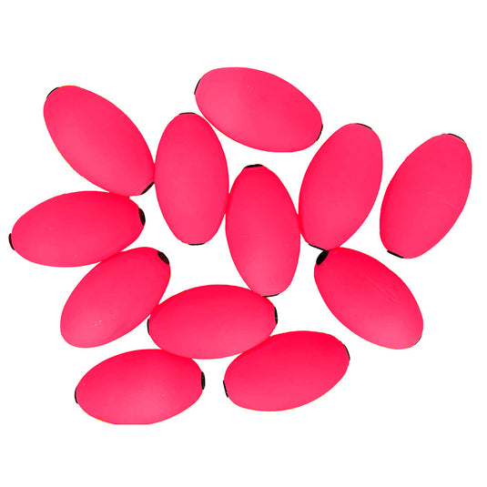 Tigress Oval Kite Floats  Pink 12Pack 889611