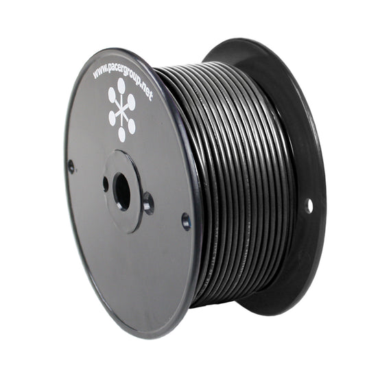 Pacer Black 8 AWG Primary Wire  250  WUL8BK250