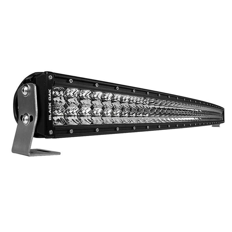 Load image into Gallery viewer, Black Oak Pro Series 30 Curved Double Row 40 LED Light Bar  Combo Optics  Black Housing 40CCD5OS
