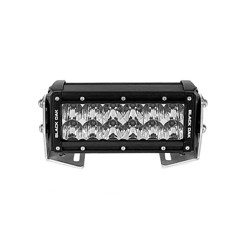 Load image into Gallery viewer, Black Oak Pro Series 30 Double Row 6 LED Light Bar  Combo Optics  Black Housing 6CD5OS
