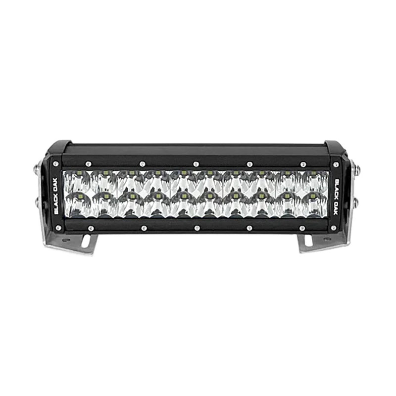 Load image into Gallery viewer, Black Oak Pro Series 30 Double Row 10 LED Light Bar  Combo Optics  Black Housing 10CD5OS

