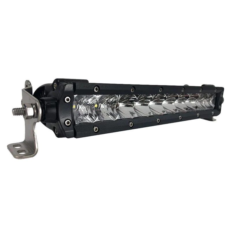 Load image into Gallery viewer, Black Oak 10 Single Row LED Light Bar  Combo Optics  Black Housing  Pro Series 30 10CS5OS

